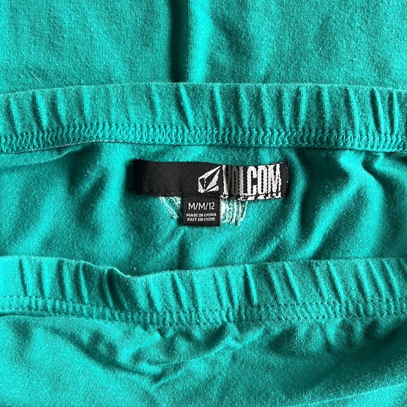 Volcom teal long tube top vintage - Picture 2 of 6